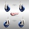 Service Caster 4 Inch 316SS Solid Polyurethane Swivel 1/2 Inch Threaded Stem Caster Brakes, 2PK SS316TS20S414-SPUS-121315-2-TLB-2 - alternate 6